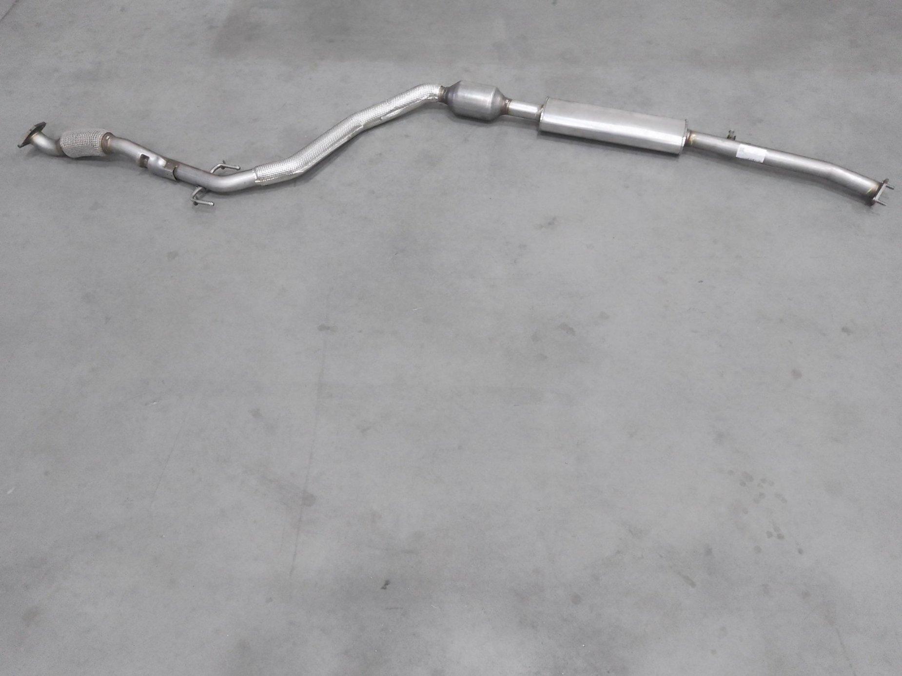 Front Exhaust Pipe Section Assembly
