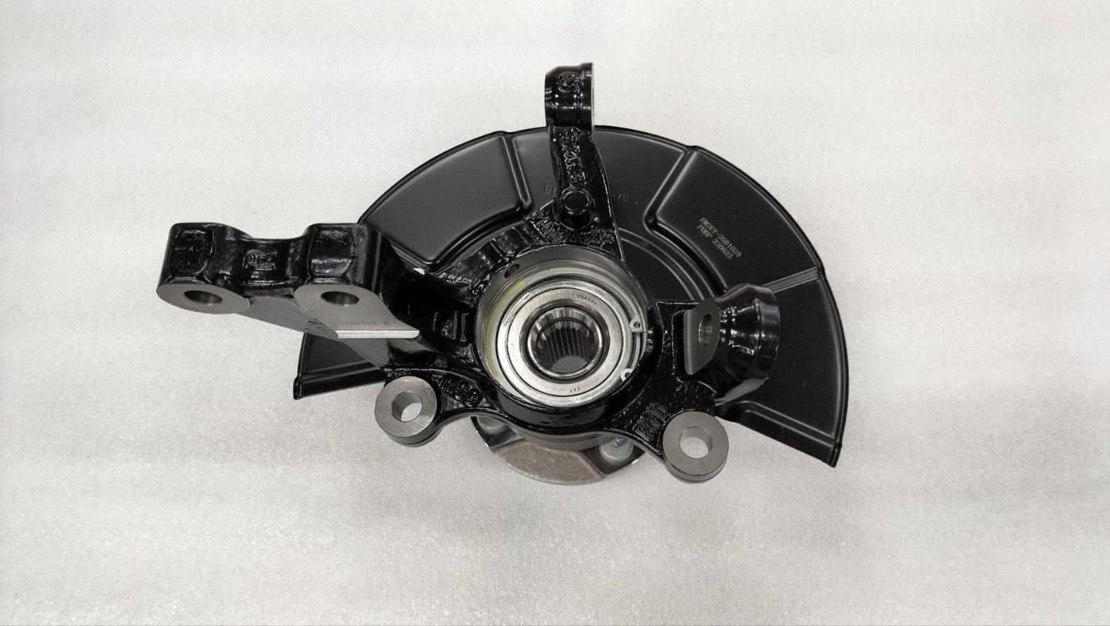 Right front steering knuckle with wheel hub assembly - after-sales kit
