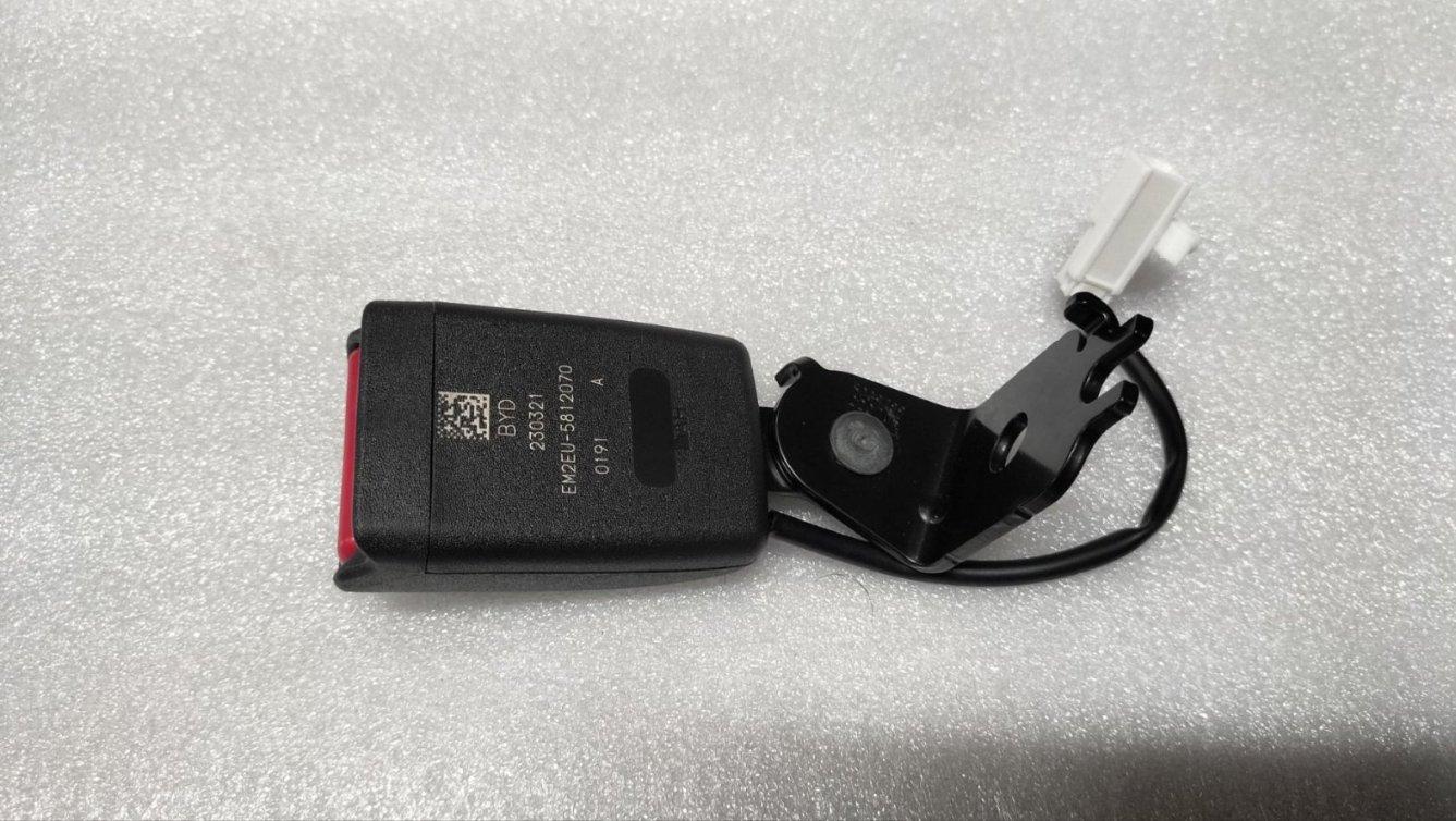 Left Rear Seat Belt Buckle Assembly