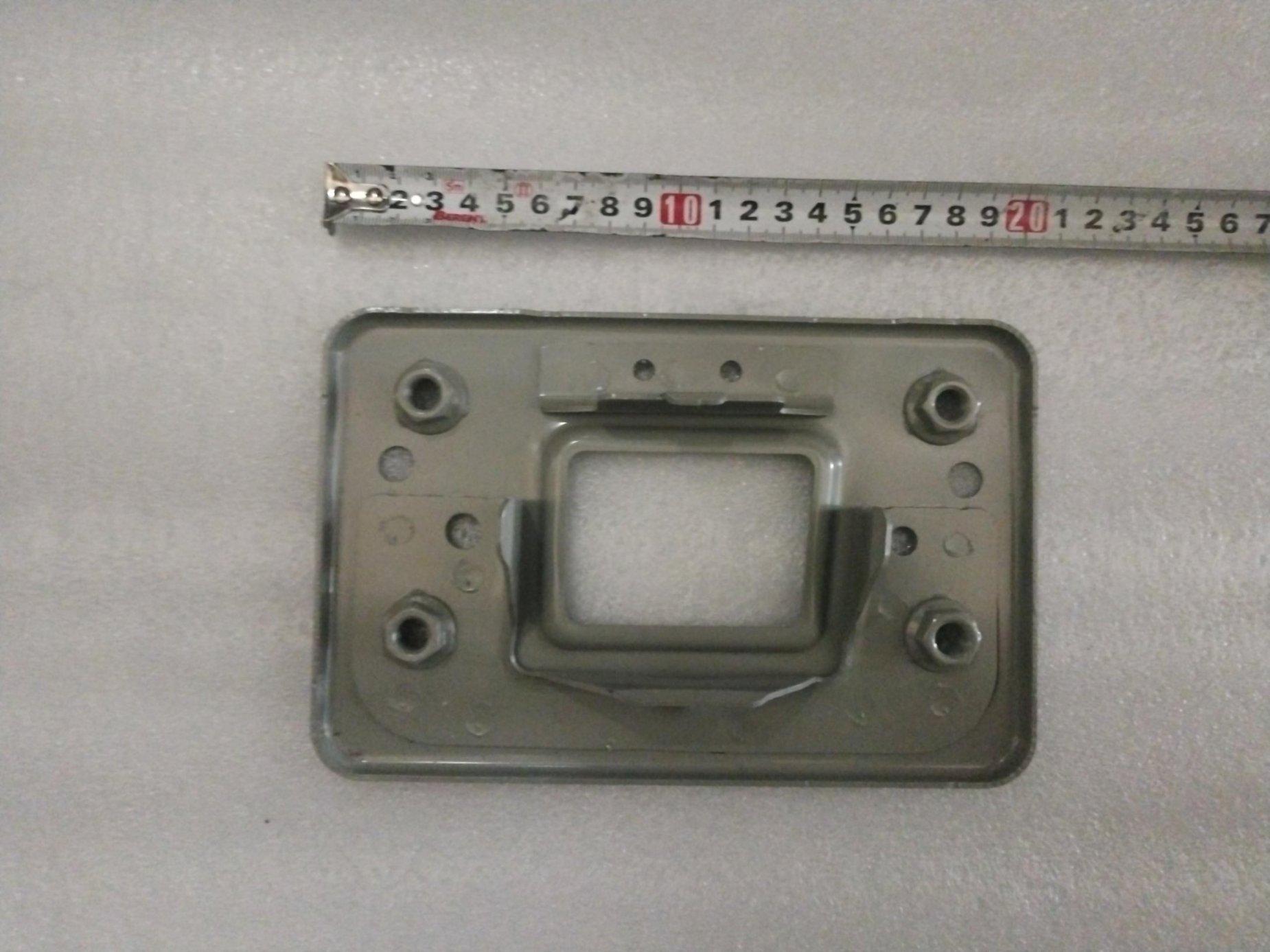 Front Bumper Beam Left Mounting Plate Assembly