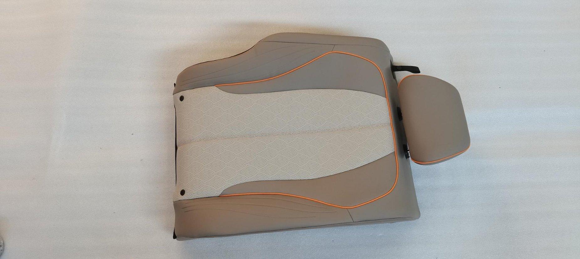 Rear Right Seatback Assembly - Sandstone Brown