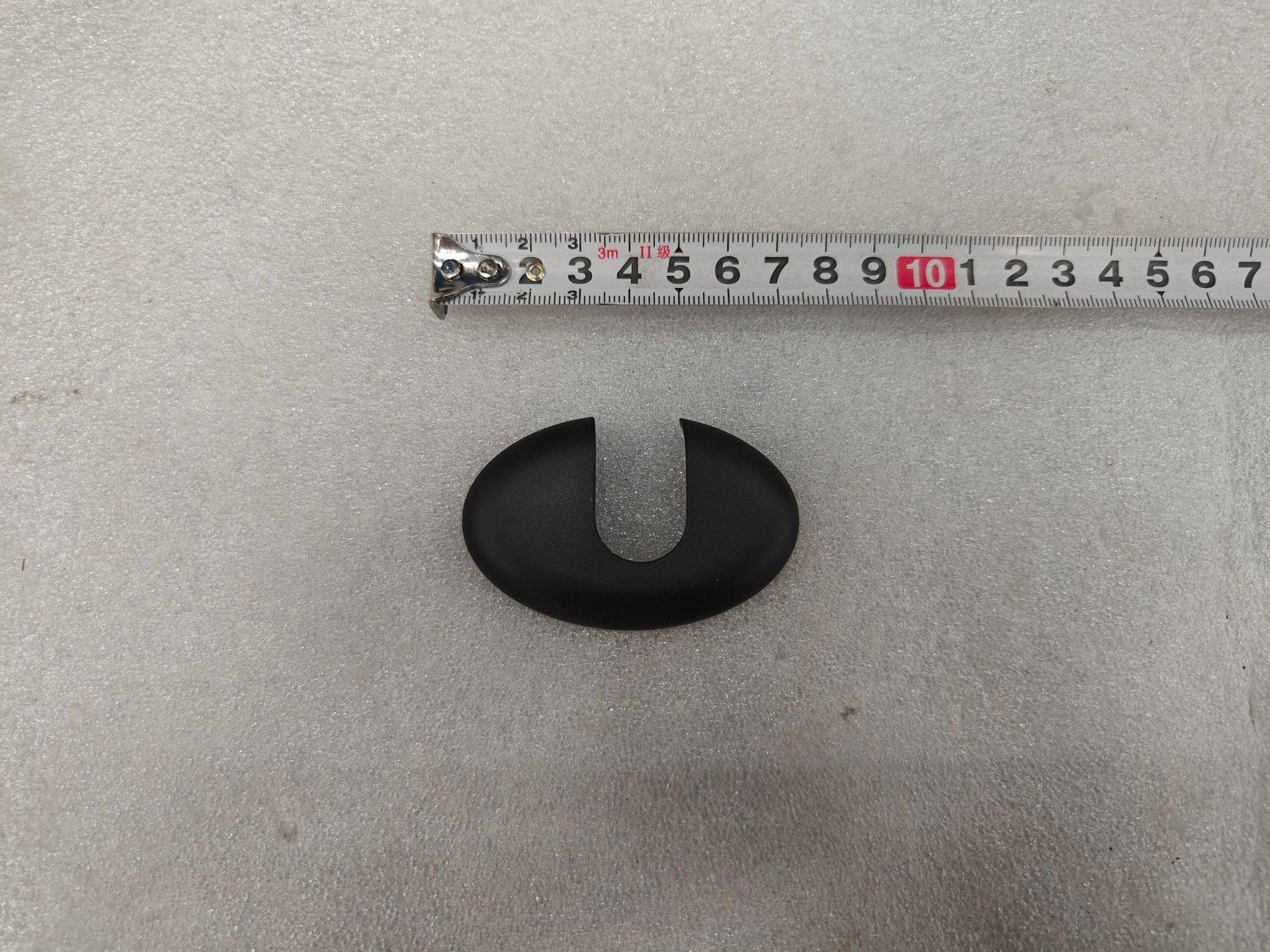 Left Sun Visor Mounting Base Cover - Deep Black 5