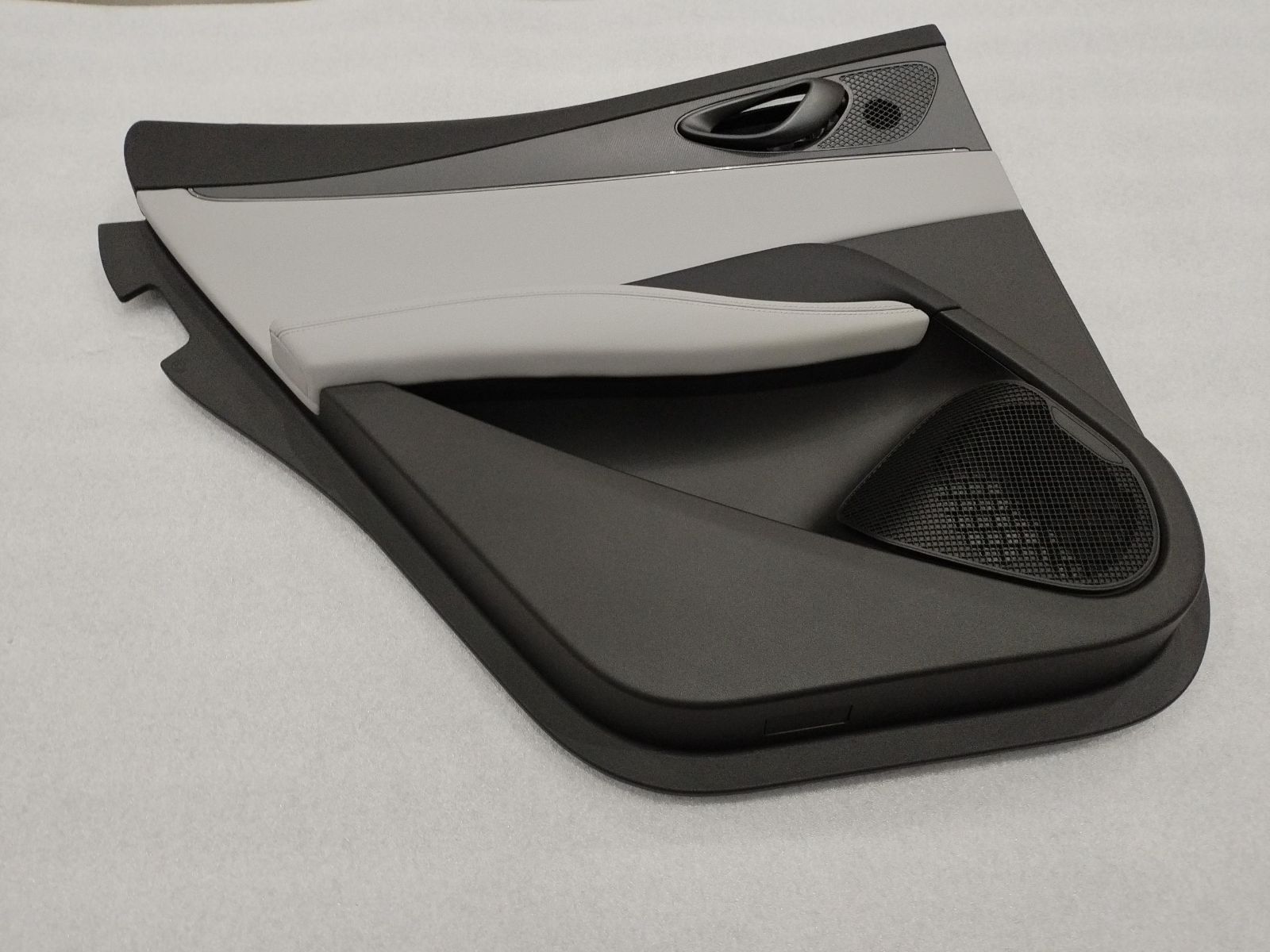 Left rear door trim panel assembly – Sea Salt Grey
