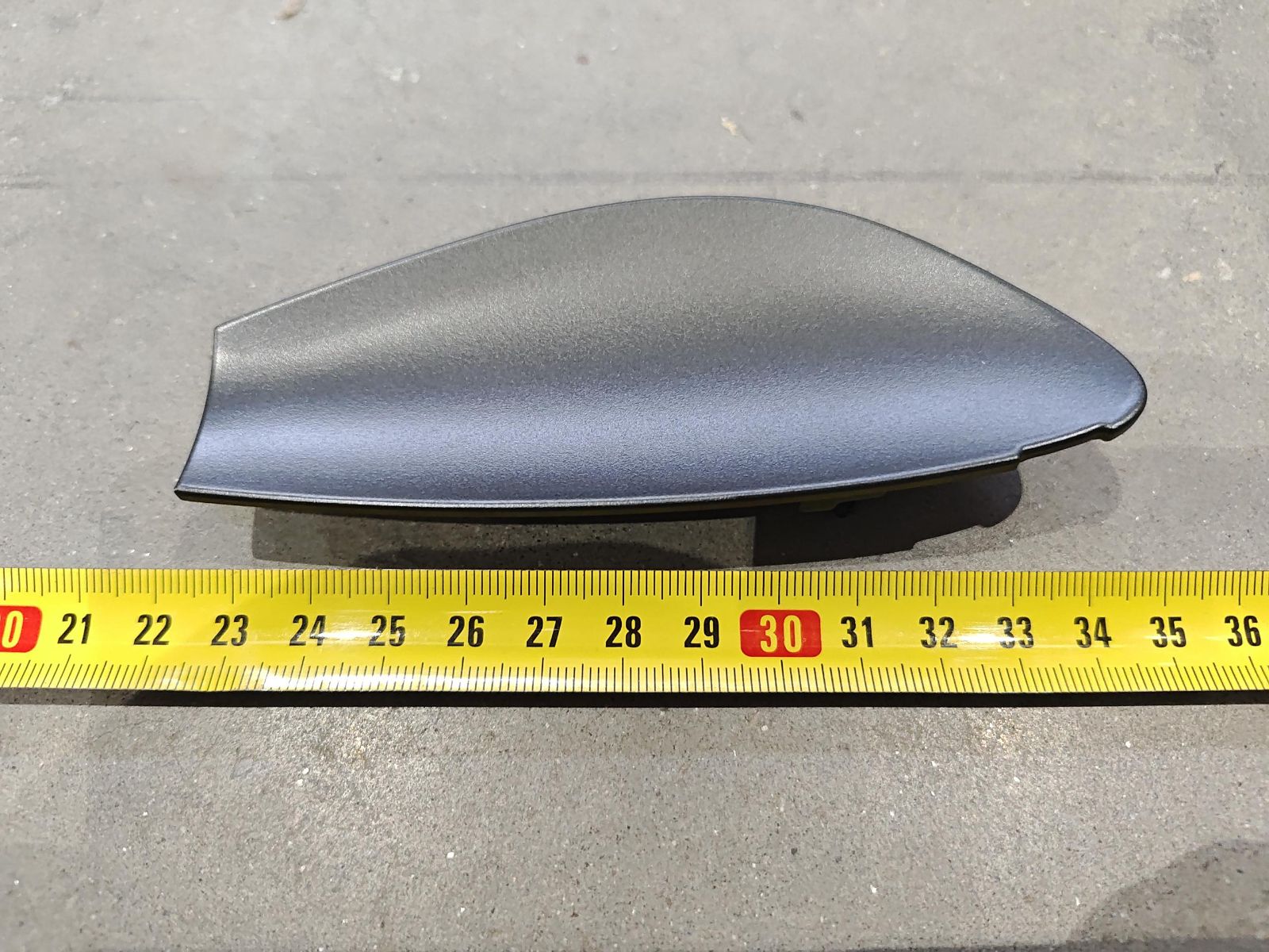 Right front door inner handle cover plate – Matte Cloud-Trace Grey