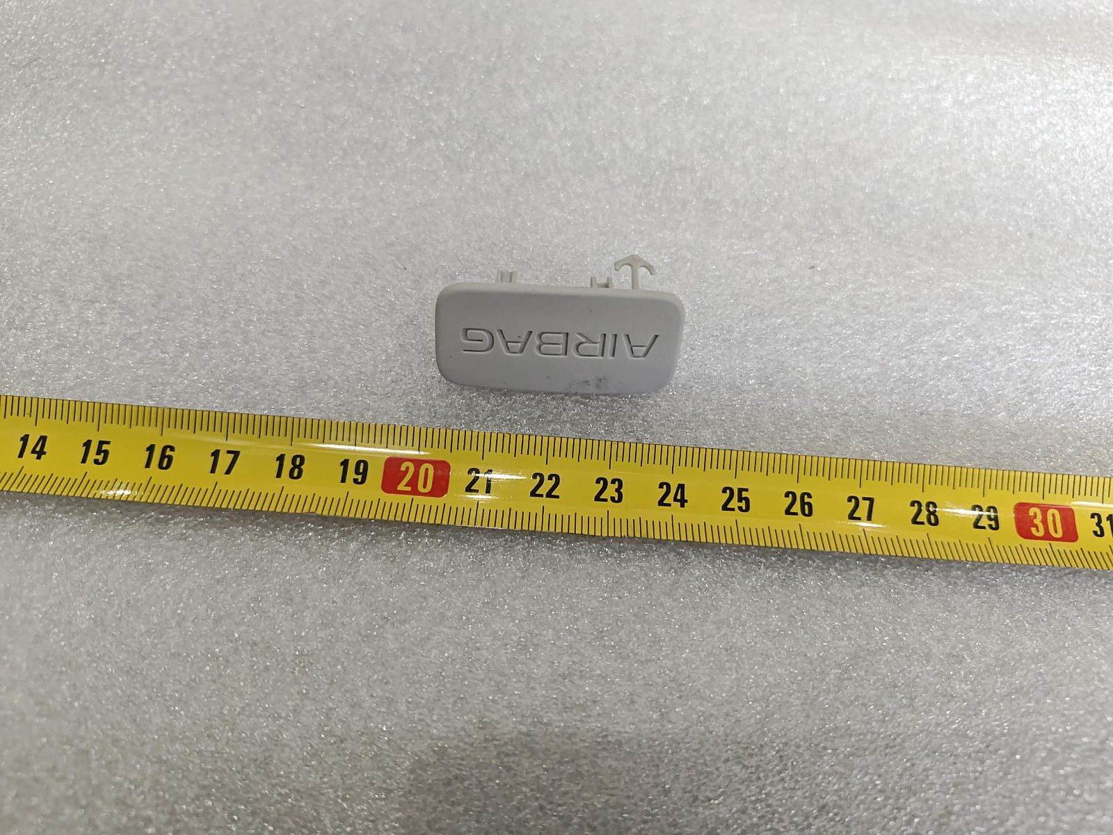 Side Air Curtain Marking Blanking Cap - Mist Grey