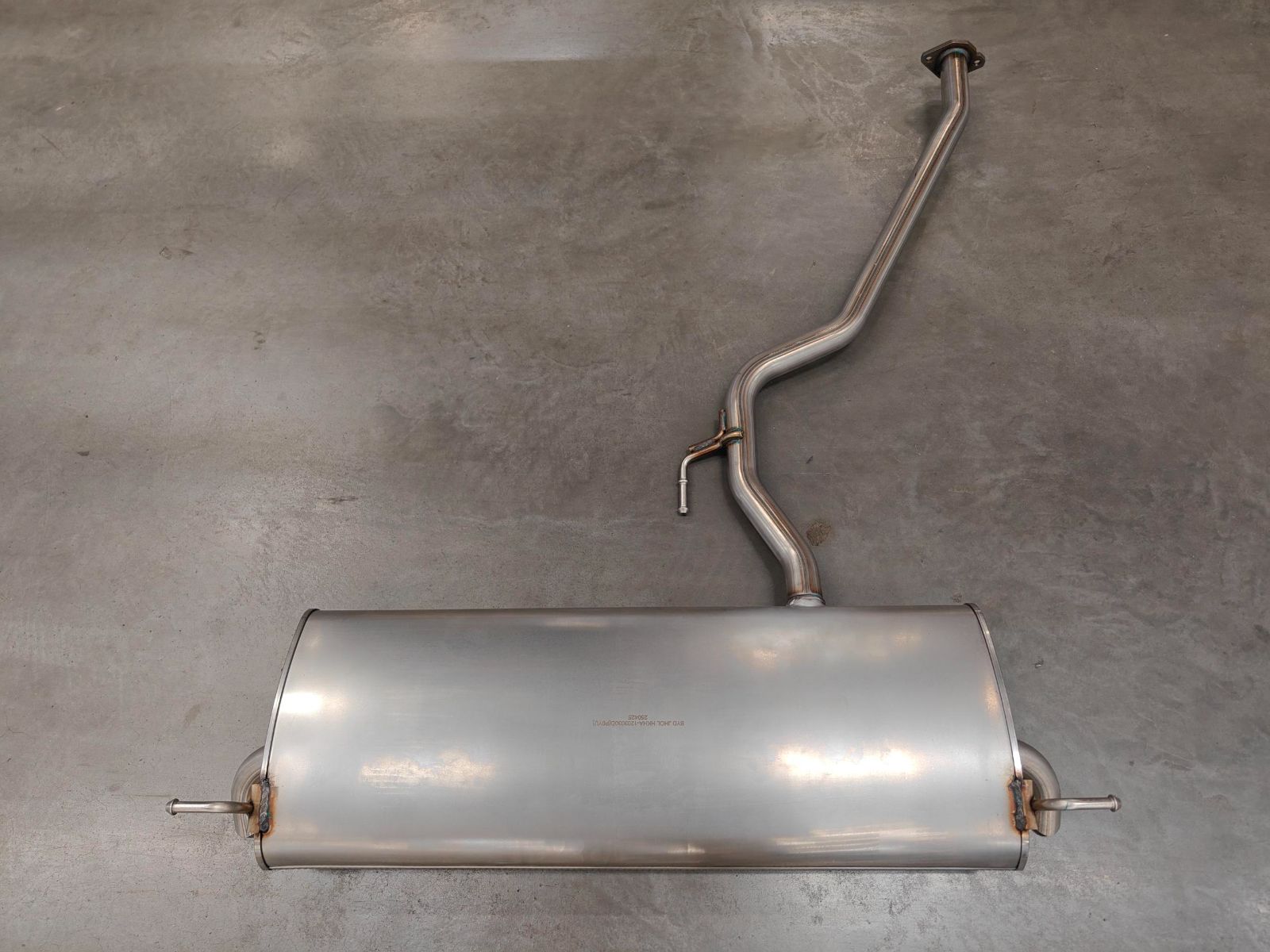 Rear Exhaust Pipe Assembly