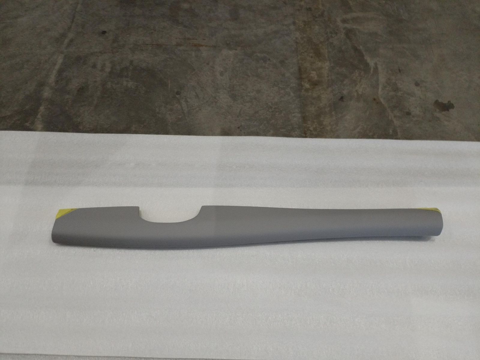 Glove Box Upper Trim Panel Assembly - Sea Salt Grey