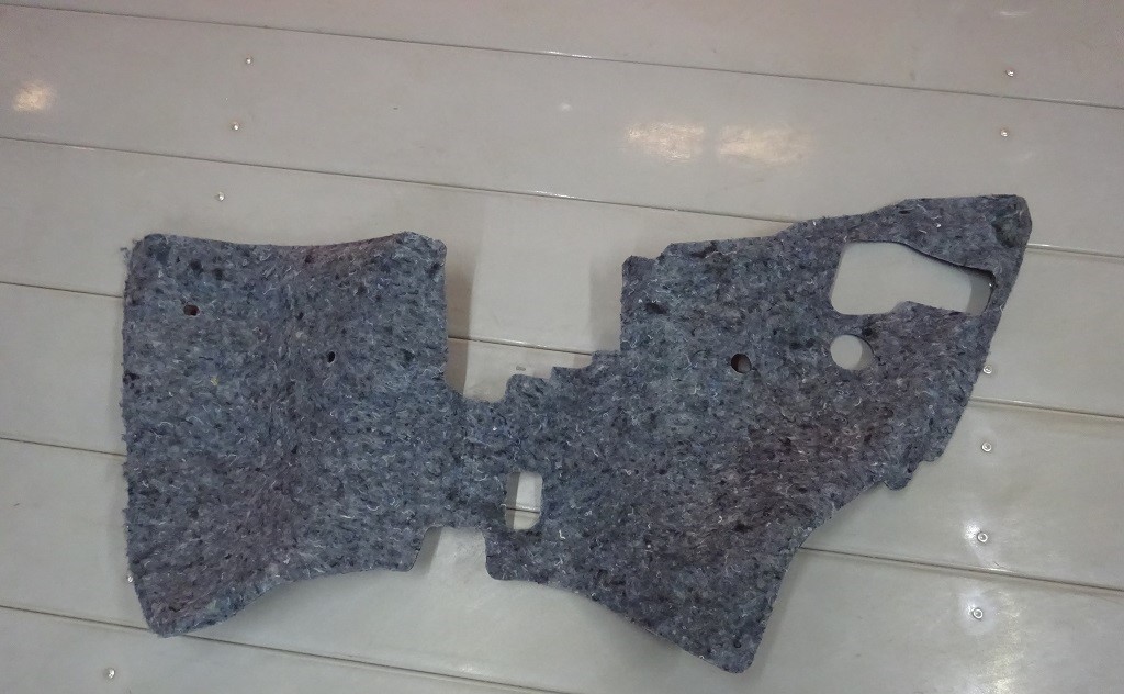 Left Rear Wheel Housing Sound Insulation Pad