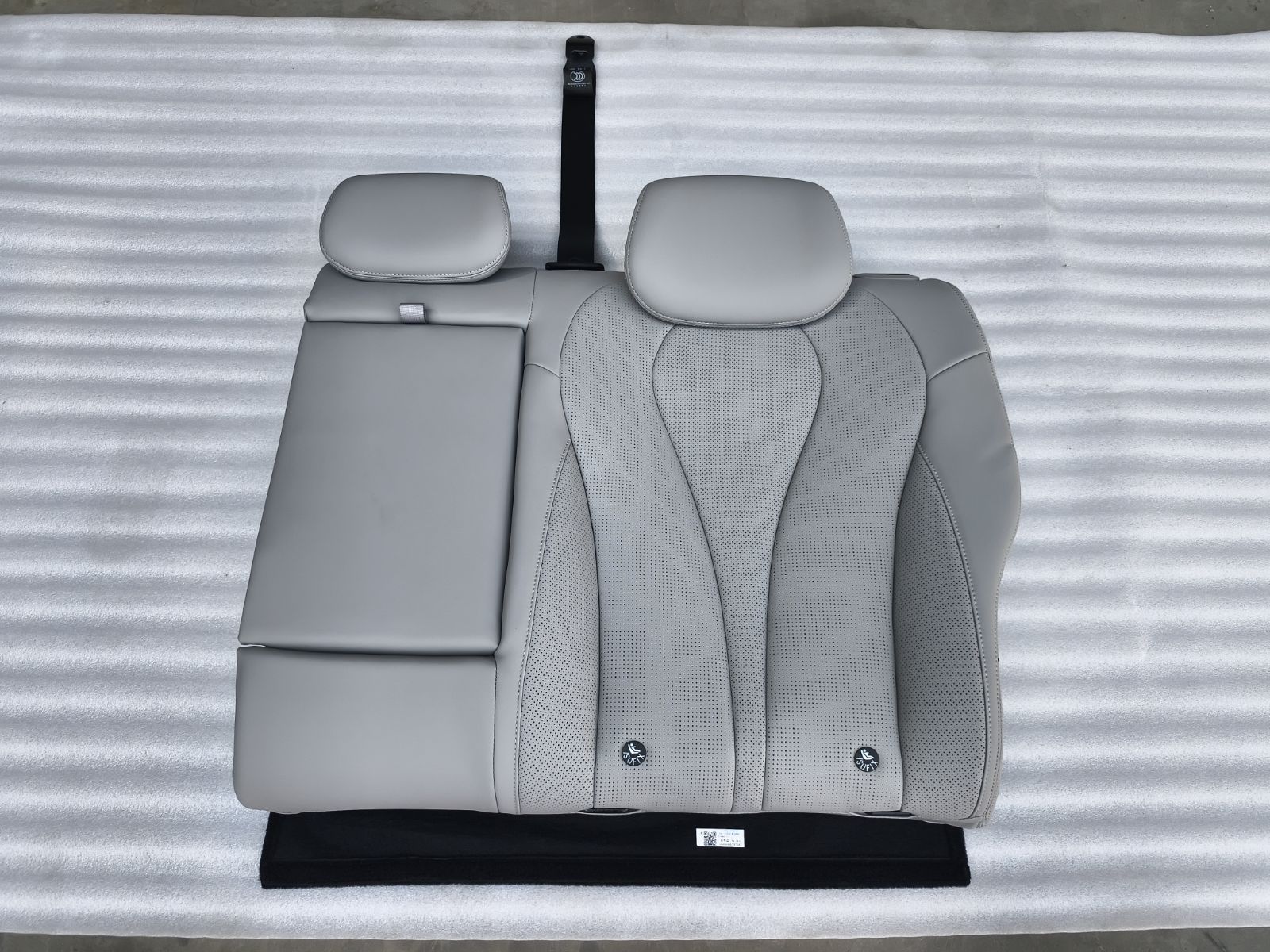 Left Rear Seat Backrest Sub-Assembly - Sea Salt Grey