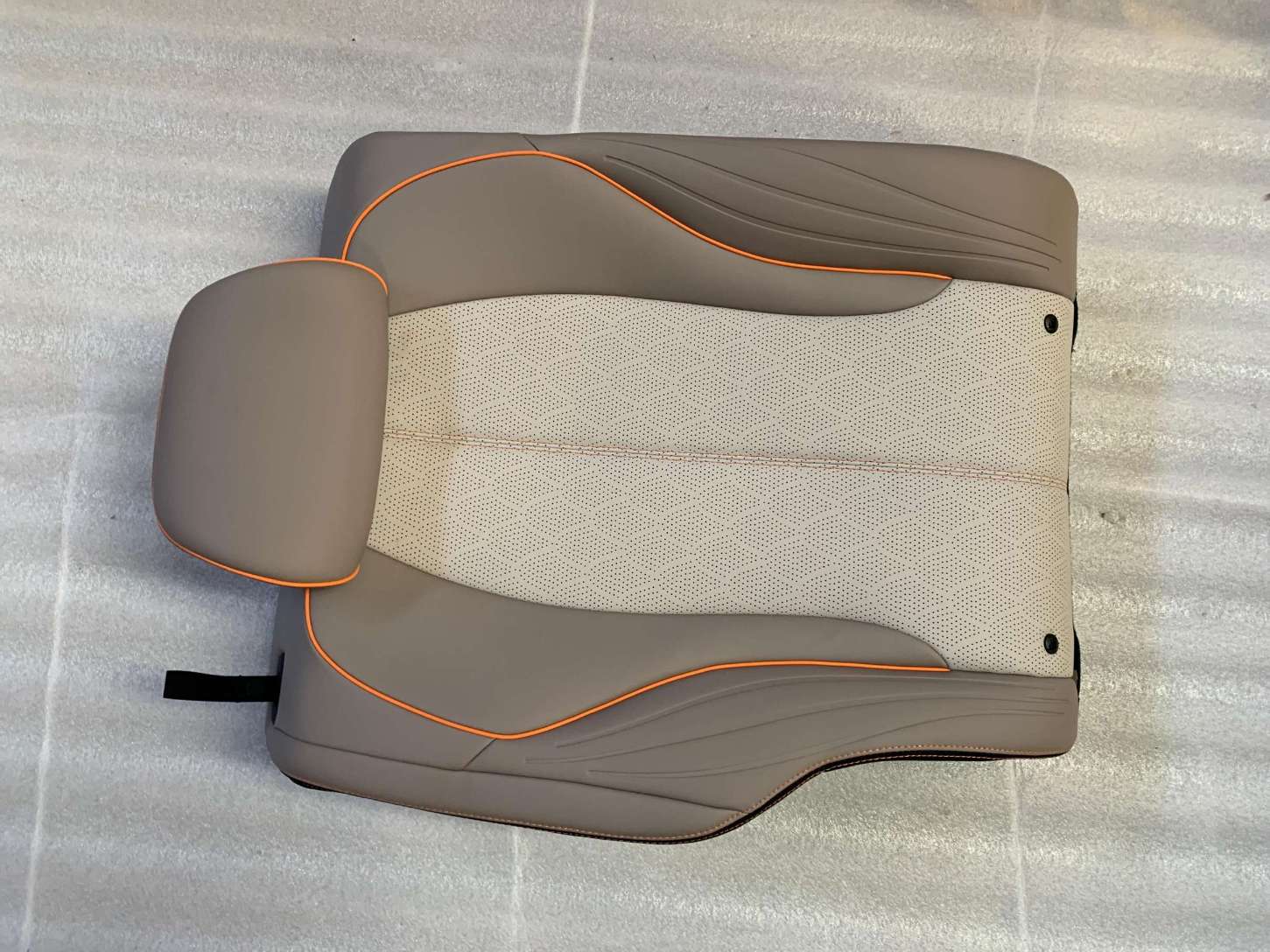 Rear Right Seatback Assembly - Sandstone Brown