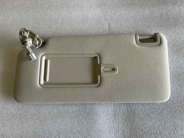Left Sun Visor Assembly - Sandstone Beige