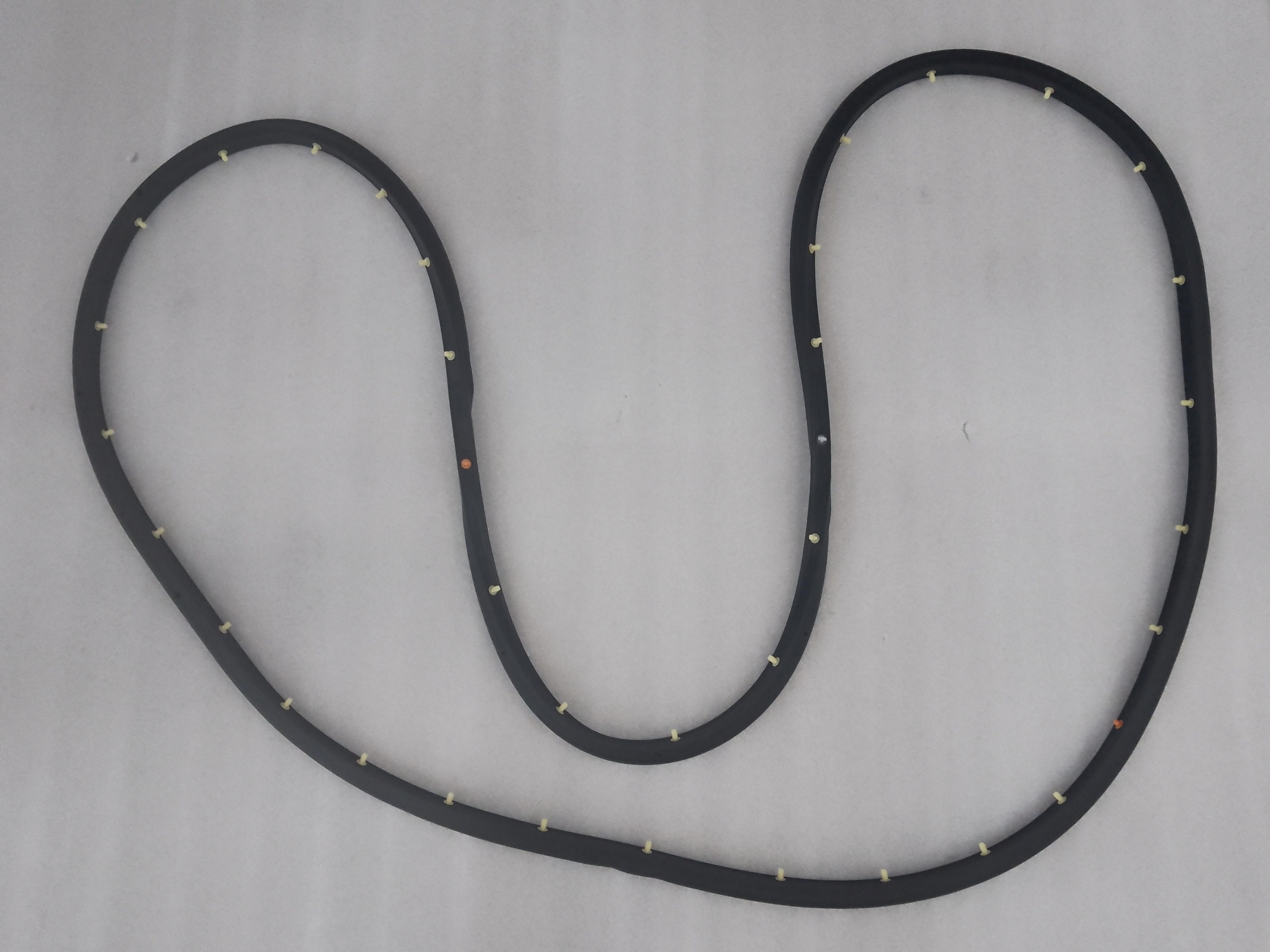Left front door weatherstrip