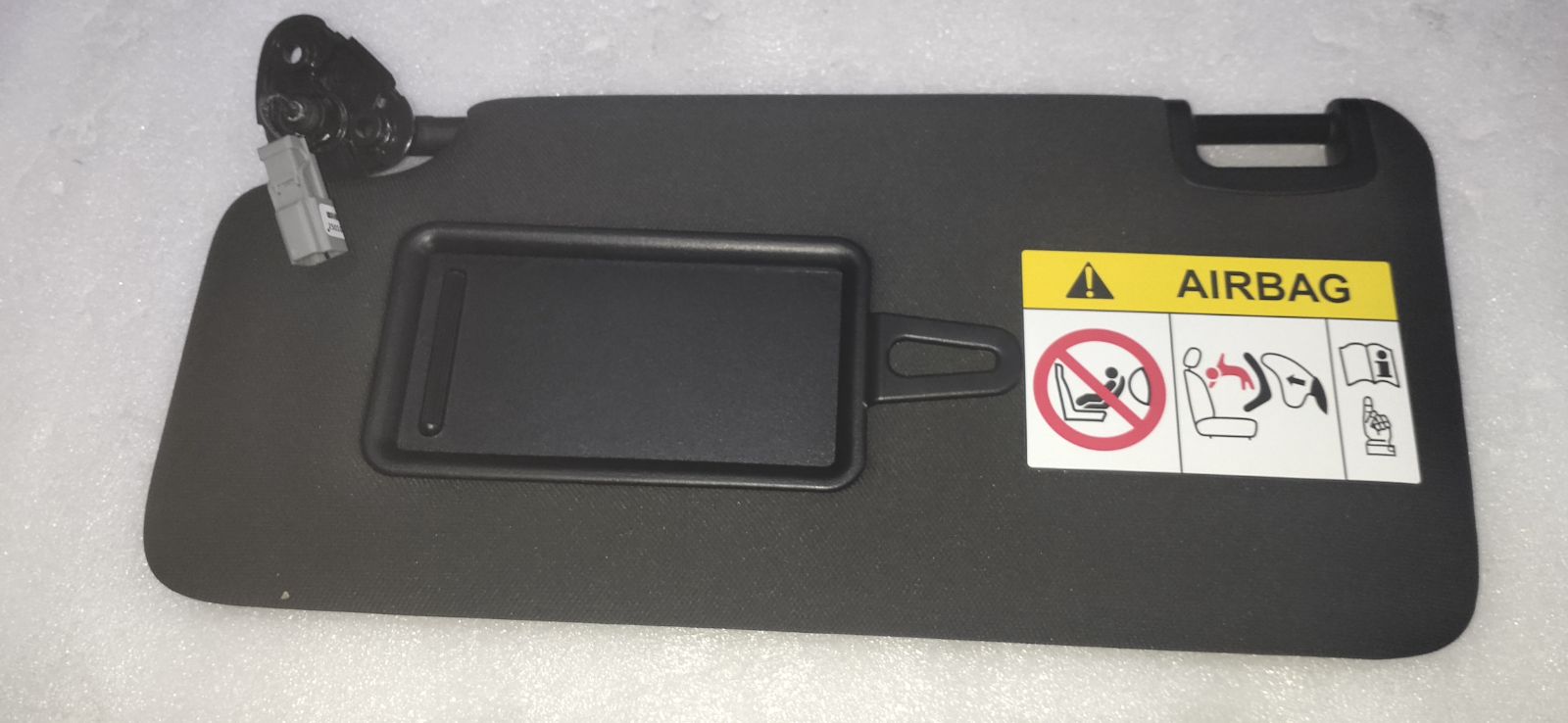 Left Sun Visor Assembly - Deep Black 5