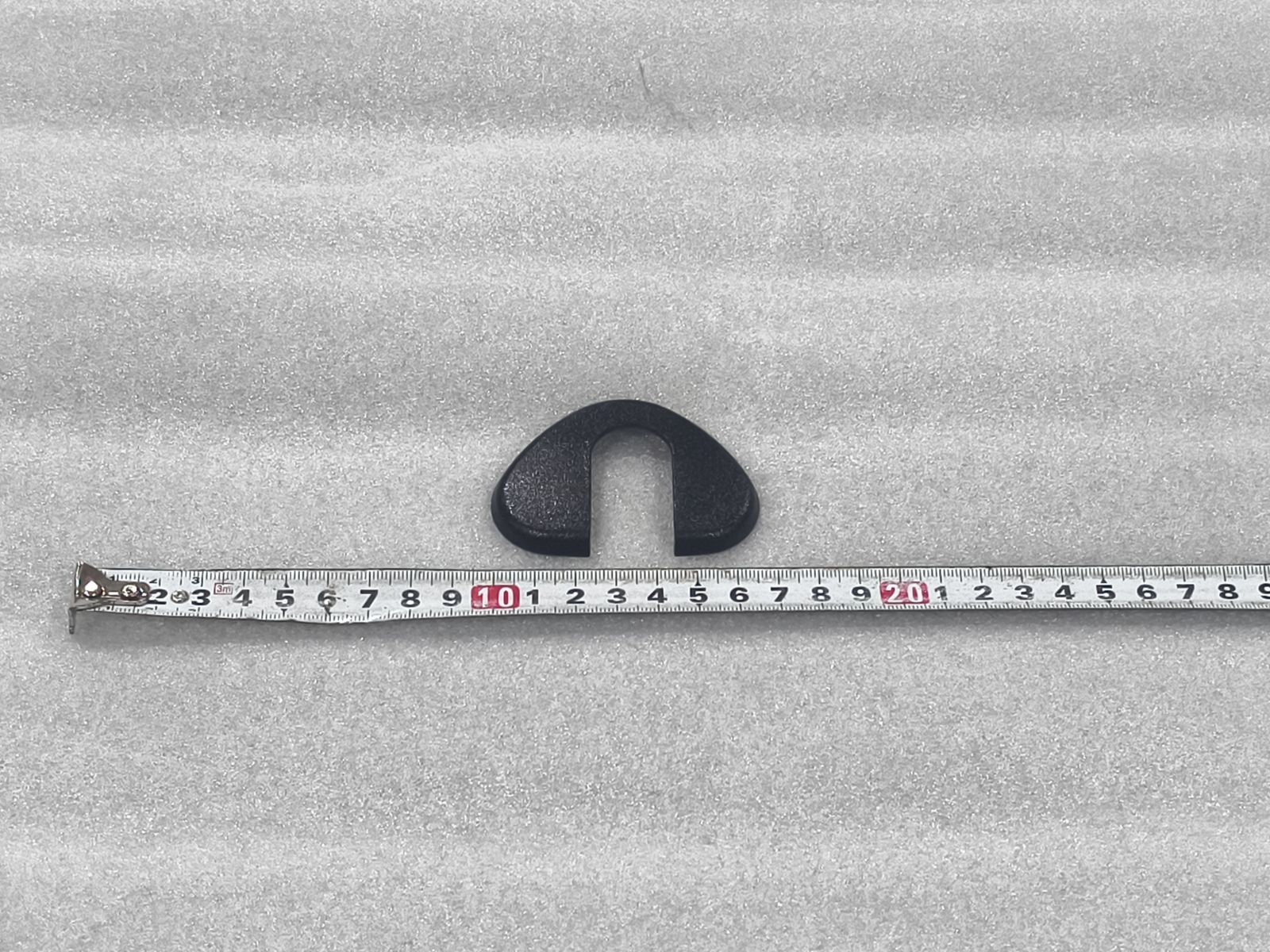 Left Sun Visor Mounting Base Cover - Deep Black 5