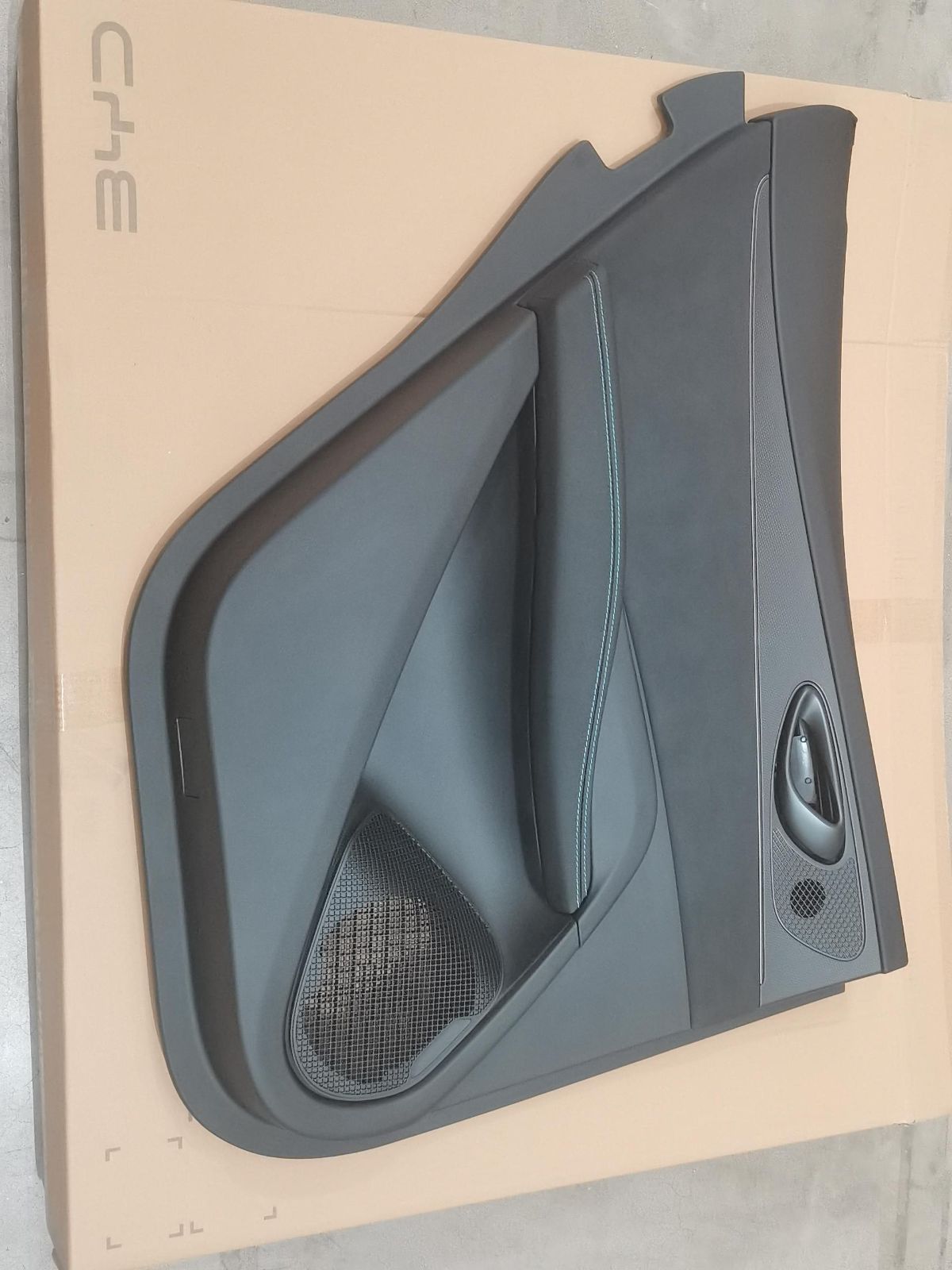 Left rear door trim panel assembly - Deep Black 5