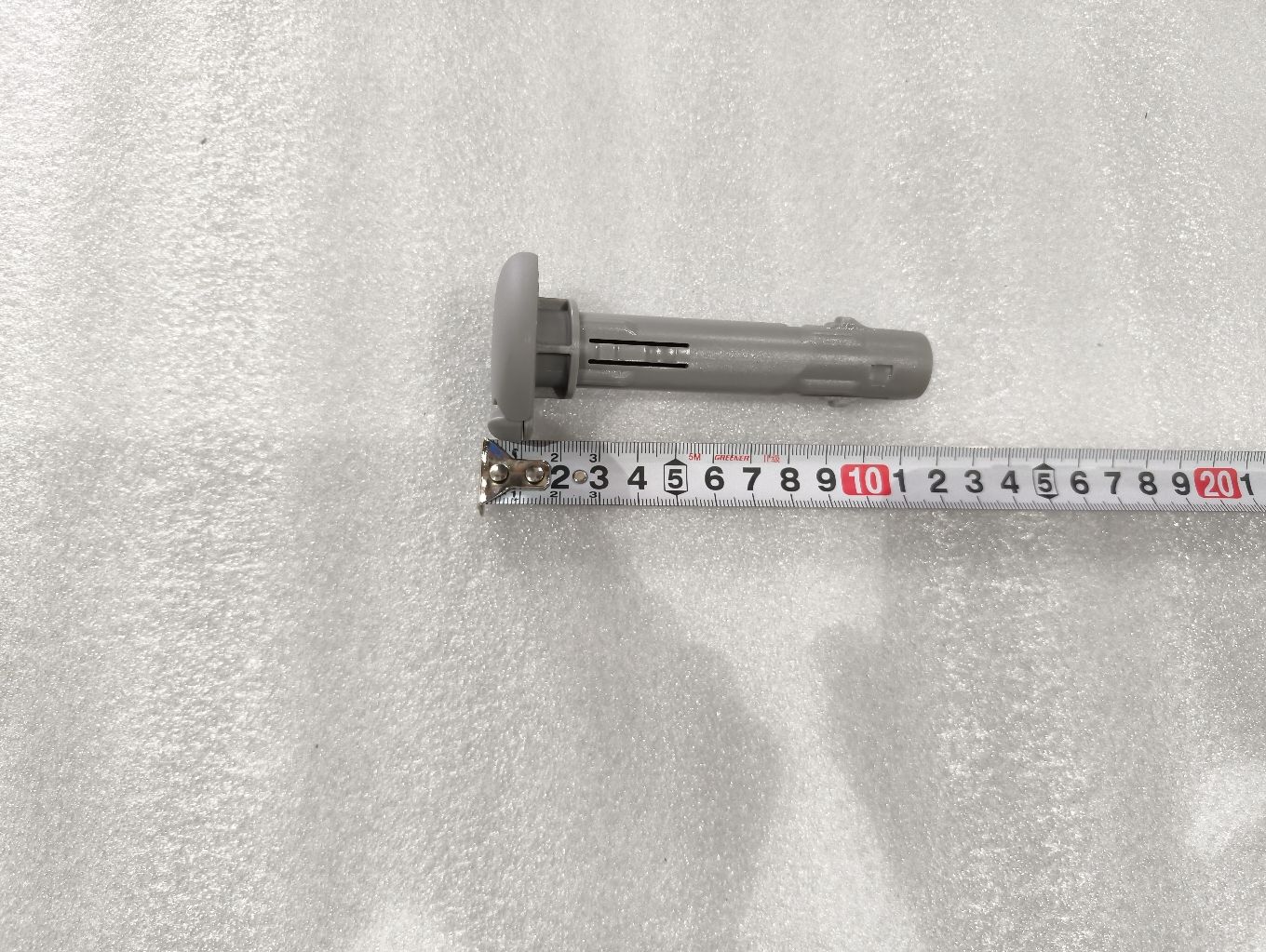 Headrest Height-Adjust Slider Sleeve Assembly - Sea Salt Gray