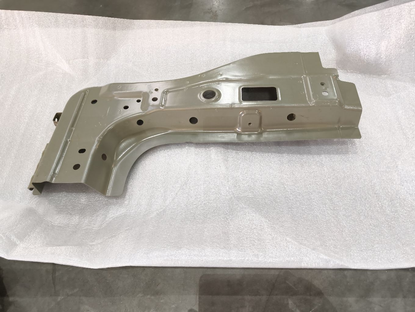 LH A-pillar reinforcement panel assembly