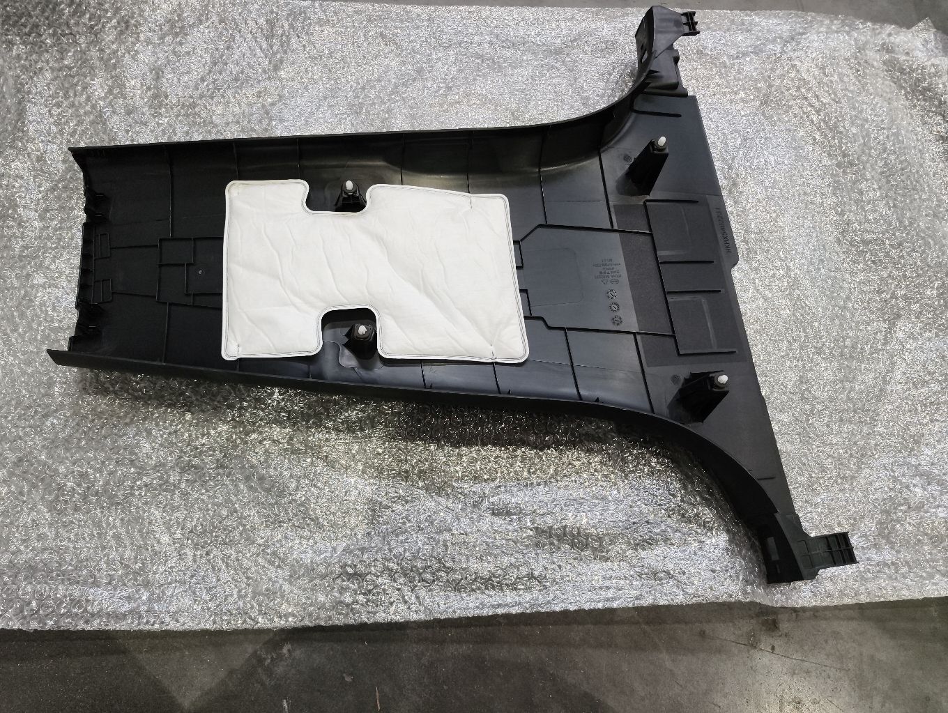 LH B-pillar lower trim panel assembly