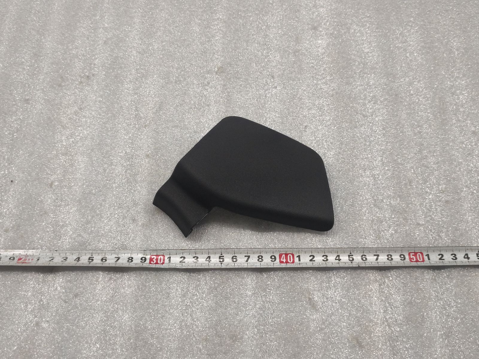 Passenger-Side Seat Belt Lower Anchor Point End Cap - Deep Black 5